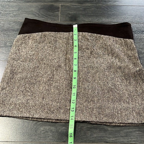 EVE GRAVEL Brown Tweed-like Skirt - Picture 6 of 6
